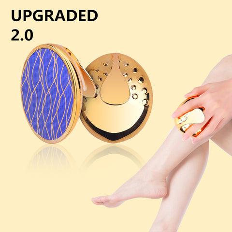 Upgraded Crystal Nano Epilator Crystal Hair Remover Magic Hair Eraser For Women And Men Physical Exfoliating Tool Painless Hair Eraser Removal Tool For Legs Back Arms