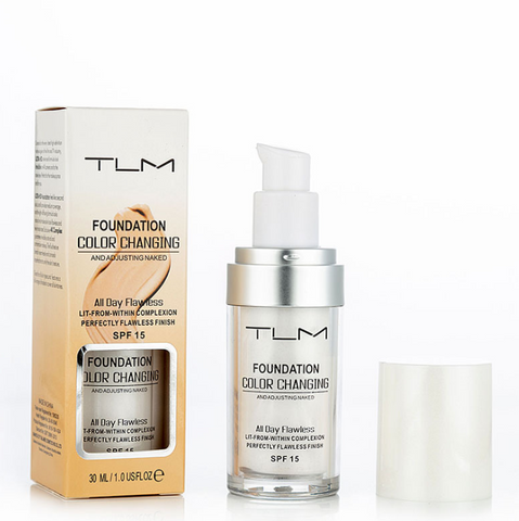 TLM: COLOR CHANGING FOUNDATION.