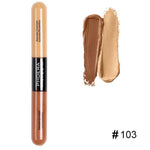 Double Heads Are Suitable For Any Skin Type Natural Color Brightening Liquid Concealer.